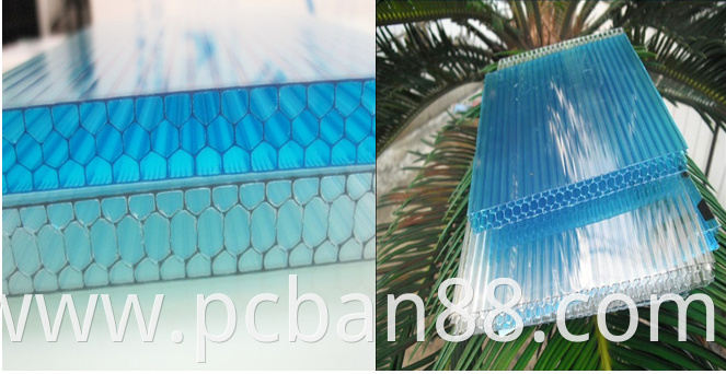 Polycarbonate hollow board